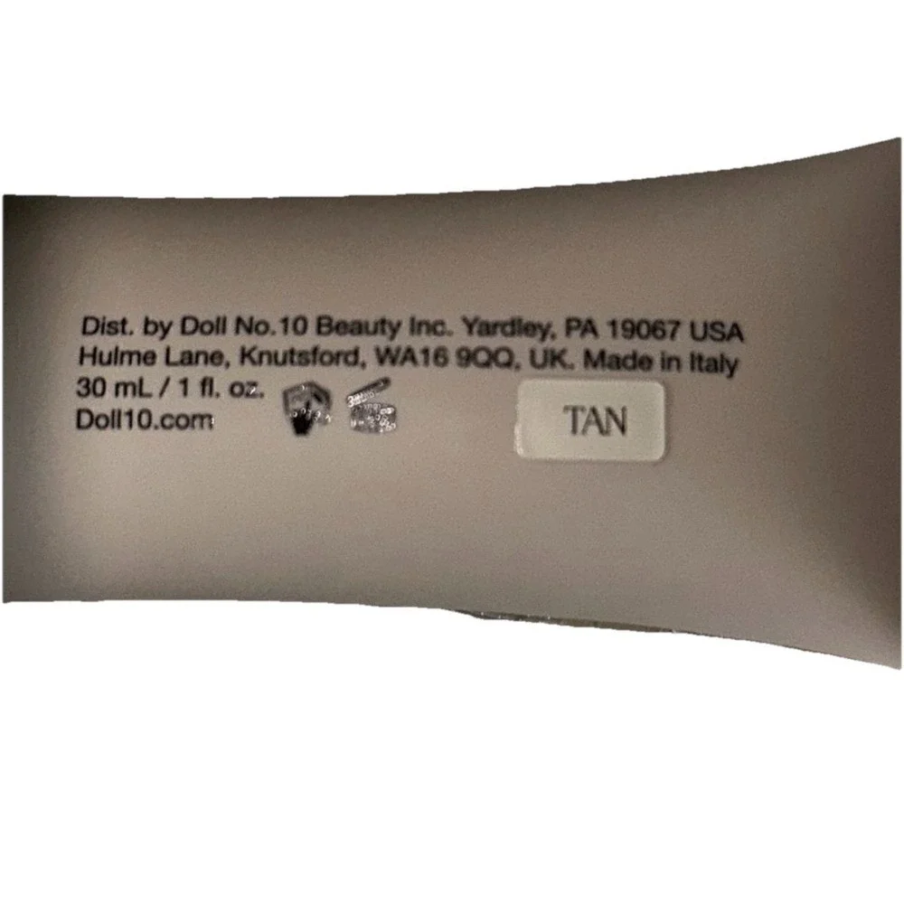 Doll 10 Hydragel Foundation Tan 30 ml 1 oz Each Hydra Gel,  1 Sealed